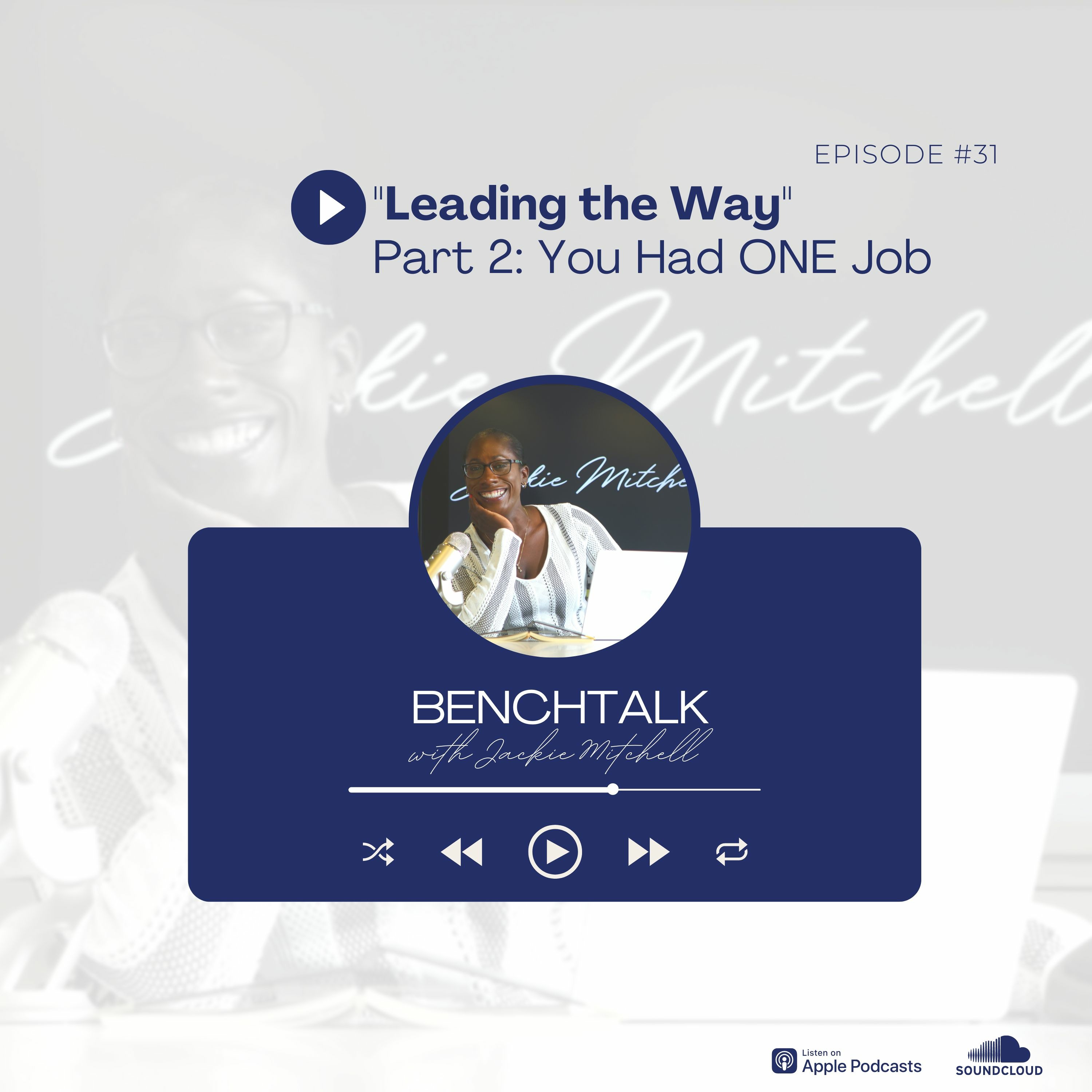 BenchTalk by Jackie Mitchell