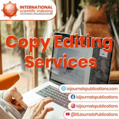 Copy Editing Services | isijournalspublications.com/
