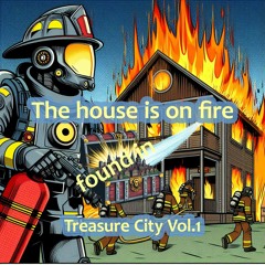 The house is on fire