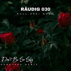 RÄUDIG030 - DON’T BE SO DRUFF (HARDTEKK)