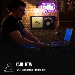 Live at Anjunalounge - January 2023