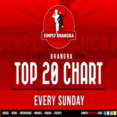 SimplyBhangra.com #Bhangra TOP 20 NEW ENTRIES
