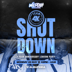 WILDOUT WEEKENDER SHUTDOWN PARTY FT @BGD, @DJKASPAH