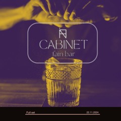 Live Mix @ Cabinet Fain Bar, Timișoara - 22.11.2024 🎶