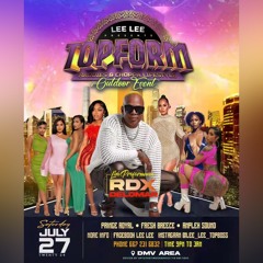 LEE LEE TOP FORM LIVE AUDIO SATURDAY JULY 2024