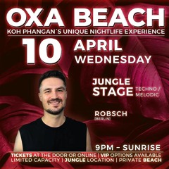 OXA Beach Koh Phangan | Jungle Stage Techno Set | 10.04.24