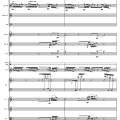 Timescales 2 - for ensemble (15 musicians), dedicated to Edo Micic and ensemble zeitfluss