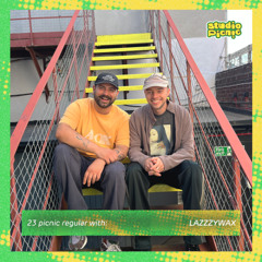 [23] (studio) picnic regular with: Lazzzywax (dj peach iced tea b2b dowd)