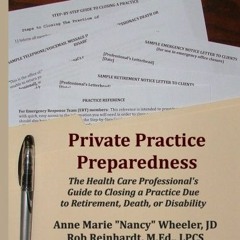 [ACCESS] EPUB KINDLE PDF EBOOK Private Practice Preparedness: The Health Care Profess