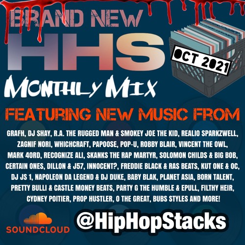 Tone Spliff & HHS Presents: Hip-Hop Stacks Monthly Mix (October 2021)