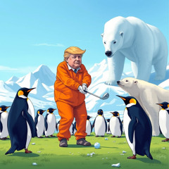 The Orange Man In Greenland