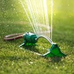 Running Through The Sprinklers