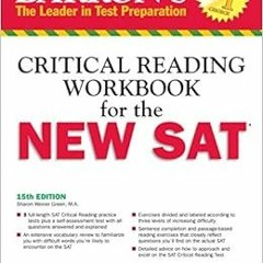 [Get] KINDLE PDF EBOOK EPUB Barron's Reading Workbook for the NEW SAT (Critical Readi