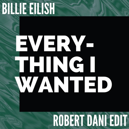 Billie Eilish - Everything I Wanted [Robert Dani Edit]