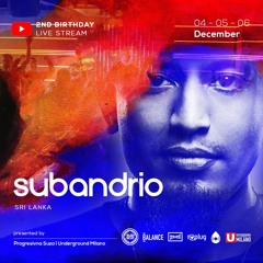 Subandrio for Progresivna Suza 2nd Birthday Stream