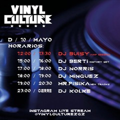 Dj Buisy(LIVE)Jump Sessions Vinyl Culture 10-5-2020