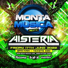 Histeria Meets Monta Musica - DJ Force (Warm Up)