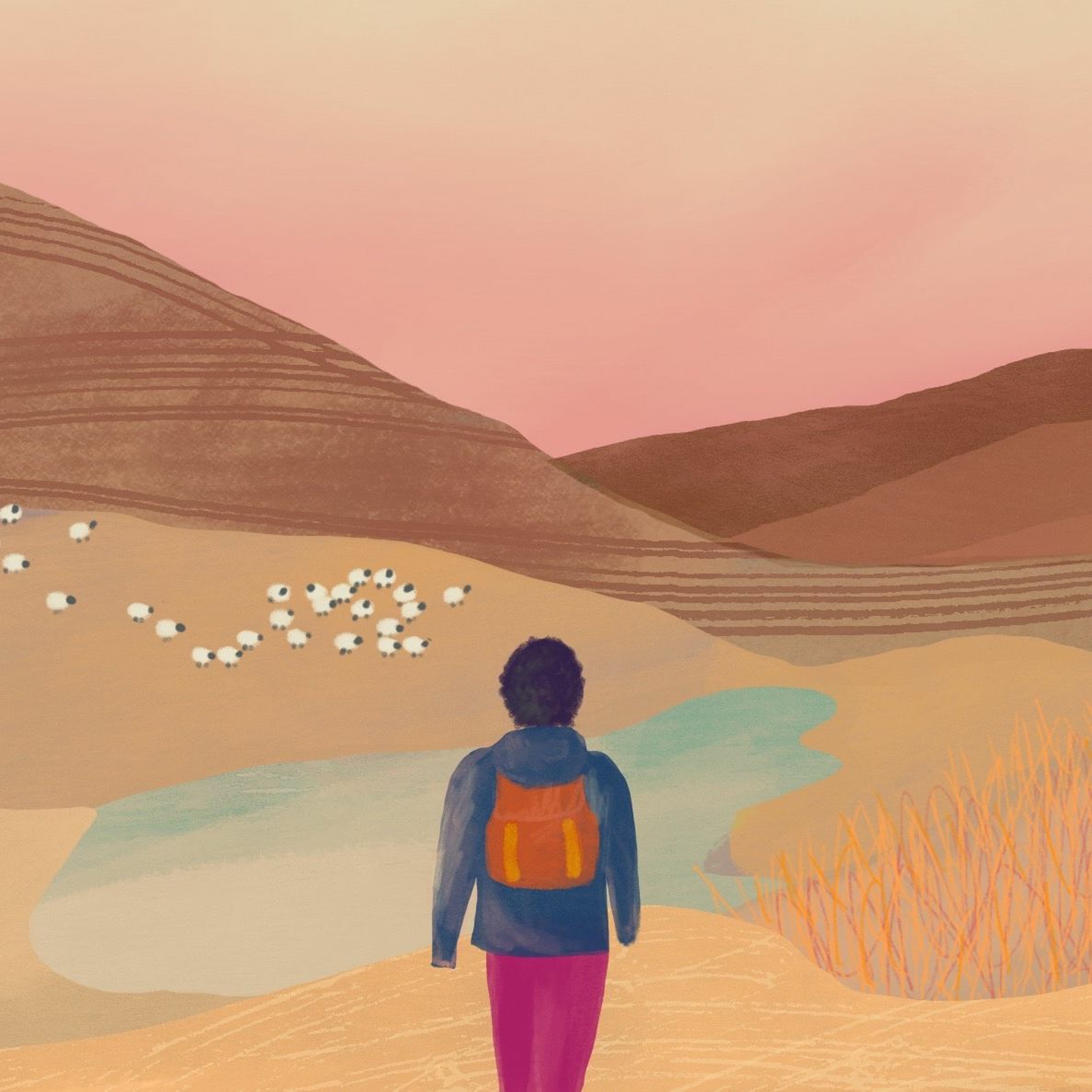 He makes me lie down in green pastures: 01/14/2024 episode artwork