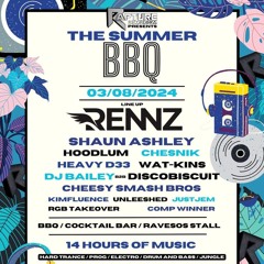 Rapture recordings presents The summer BBQ  comp mix By A.R3V