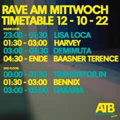 TRANSISTOR_IN | @ CLUB M-BIA BERLIN | 12-OKTOBER 22