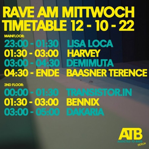 TRANSISTOR_IN | @ CLUB M-BIA BERLIN | 12-OKTOBER 22