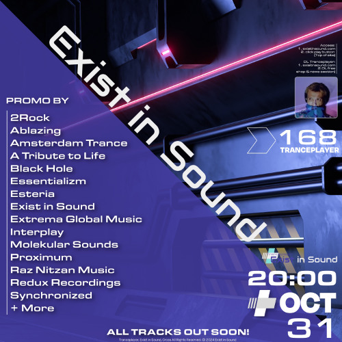 Tranceplayer 168 | New & Upcoming in Trance | 8PM (PST) Fridays @ existinsound.com