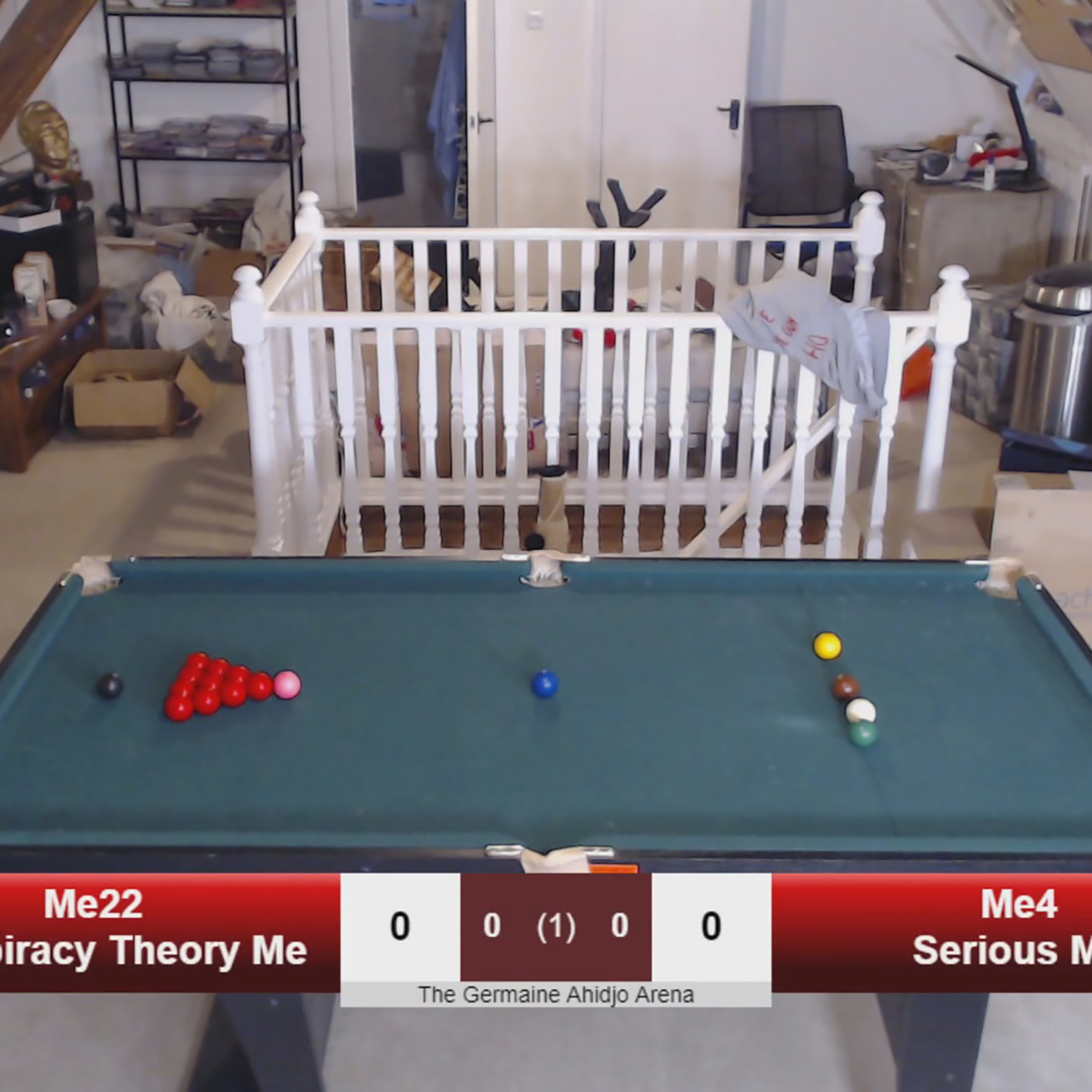 Richard Herring Me1 vs Me2 Snooker - Winter Tourney - Round 2, Matches 5 and 6 episode artwork