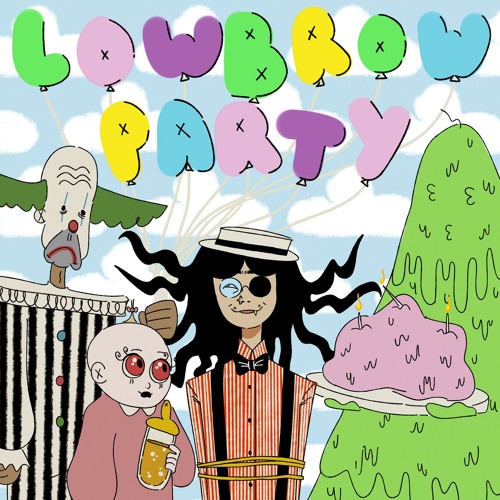 steampianist & morbid-morsel - lowbrow party (cover)