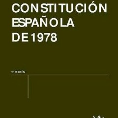 Ebook Constituci?n Espa?ola de 1978 2a ed. 2011 (Spanish Edition) free acces