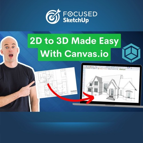 Canvas Plan to CAD - Streamlining Interior Design with 3D Modeling