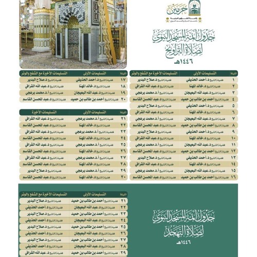 مصحف الحرم النبوي 1446 هـ. 2025 م. منارة النور والإجلال للقرآن الكريم