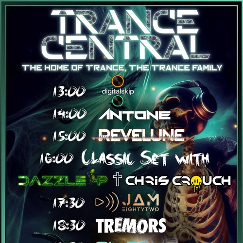 Trance Central  B2B - Dazzle P  & Chris Crouch 1630 - 1800