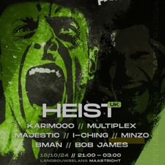 HEIST LIVE AT AMPLIFIED X BASSINYAFACE IN MAASTRICHT 18/10/2024