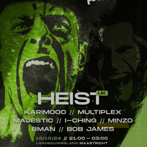 HEIST LIVE AT AMPLIFIED X BASSINYAFACE IN MAASTRICHT 18/10/2024