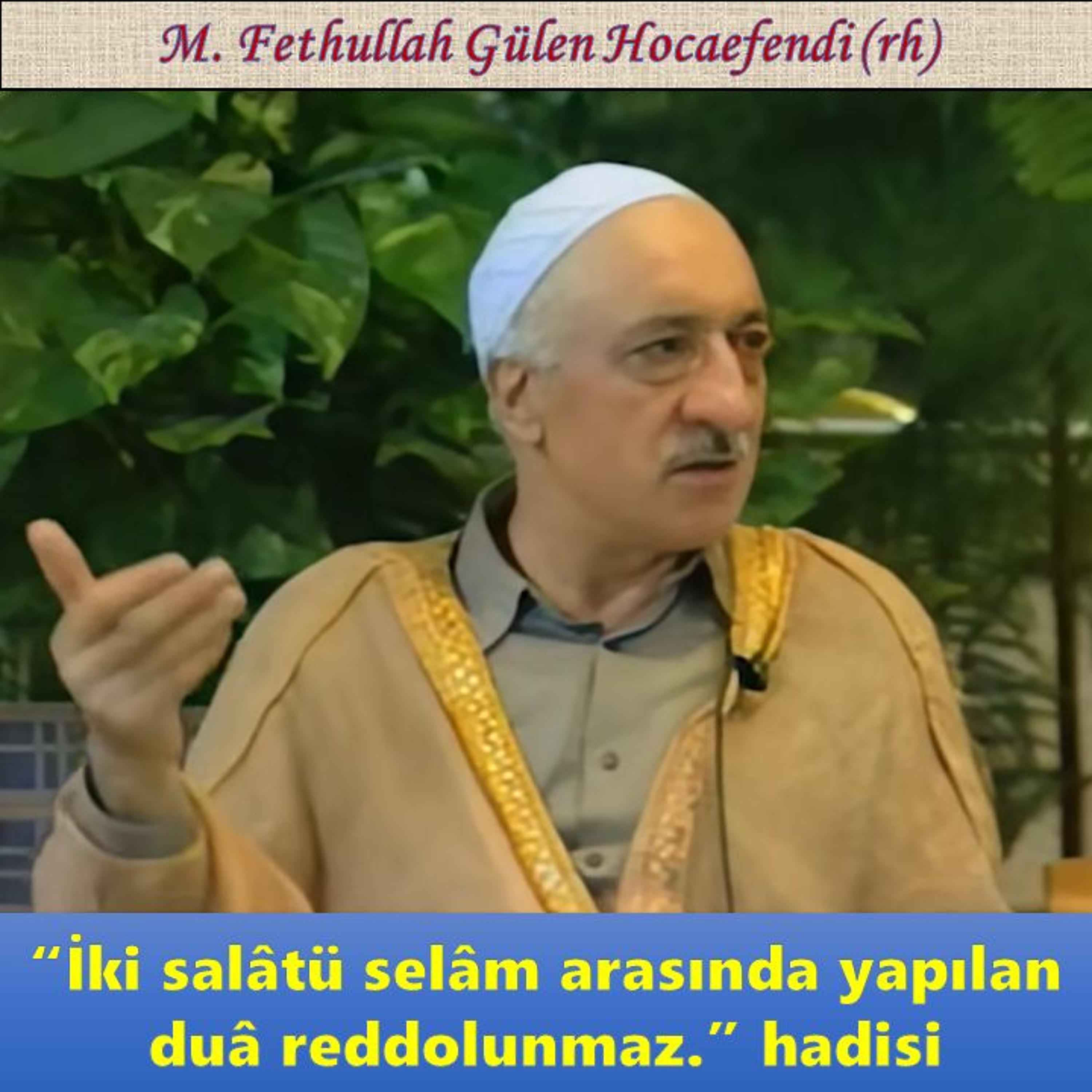 1996-08-08A2 SOHBET-5.KAT - Dua bir kulluk sırrıdır; Salavatla yükselen yakarışlar - MFG (rh)