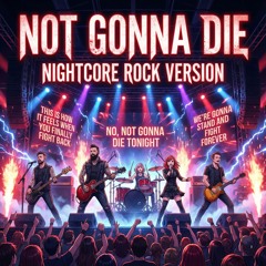 Nightcore - Not Gonna Die (Rock Version)