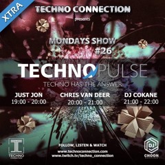 DJ Chris van Deer @ TECHNO PULSE EXTRA #26 Show 22.02.2021