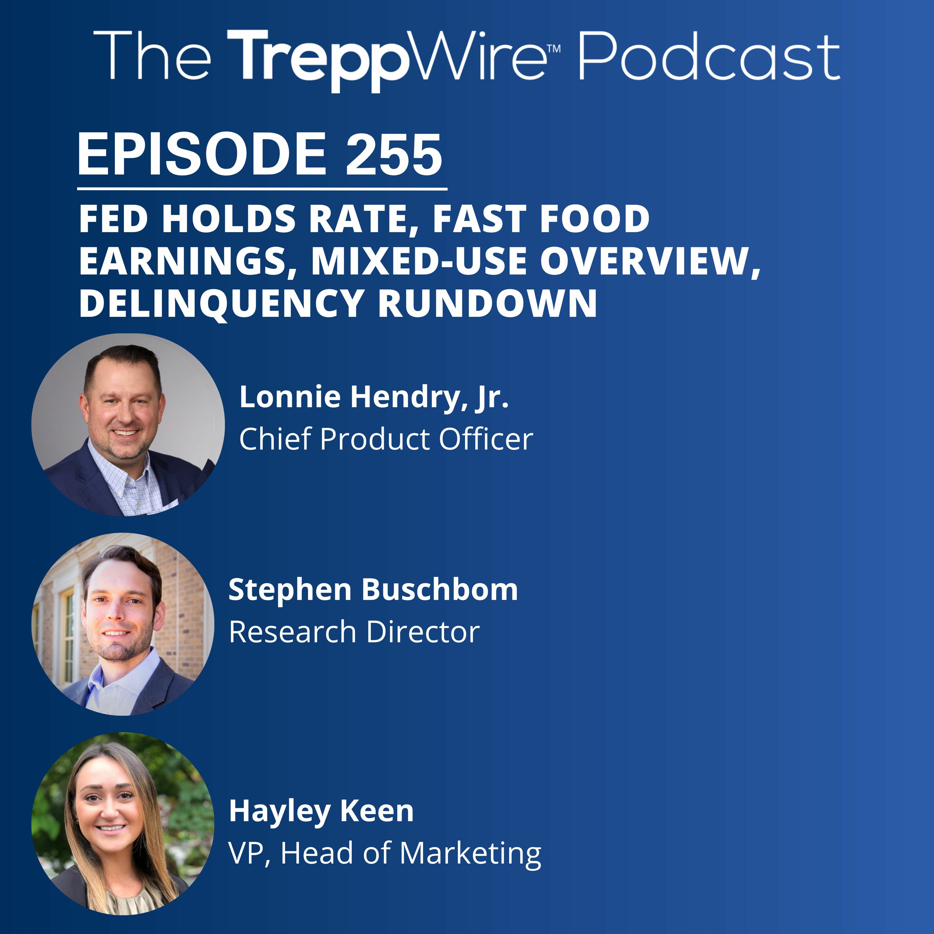 255. Fed Holds Rate, Fast Food Earnings, Mixed-Use Overview, Delinquency Rundown