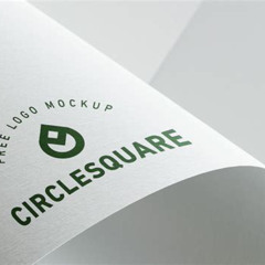 Paper Logo Mockup File Download Kostenlos Downloaden