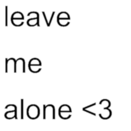 leave me alone! w/iss (greentop)[サブスク配信中]