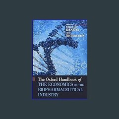 ??pdf^^ ⚡ The Oxford Handbook of the Economics of the Biopharmaceutical Industry (Oxford Handbooks
