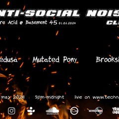 Anti-Social Noise club *live* on techno.FM We Are Acid promo May 2024