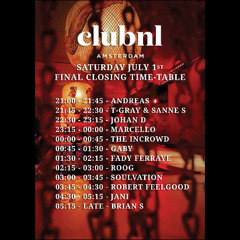 DJ JANI & BRIAN S - Club NL Final Closing