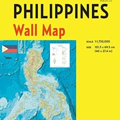 Read KINDLE PDF EBOOK EPUB Philippines Wall Map Second Edition: Scale: 1:1,750,000; U