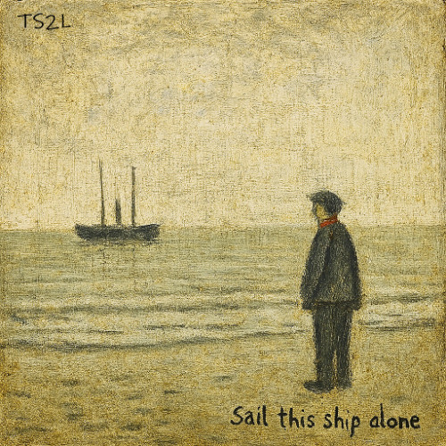 I'll sail this ship alone (in the style of The Beautiful South)