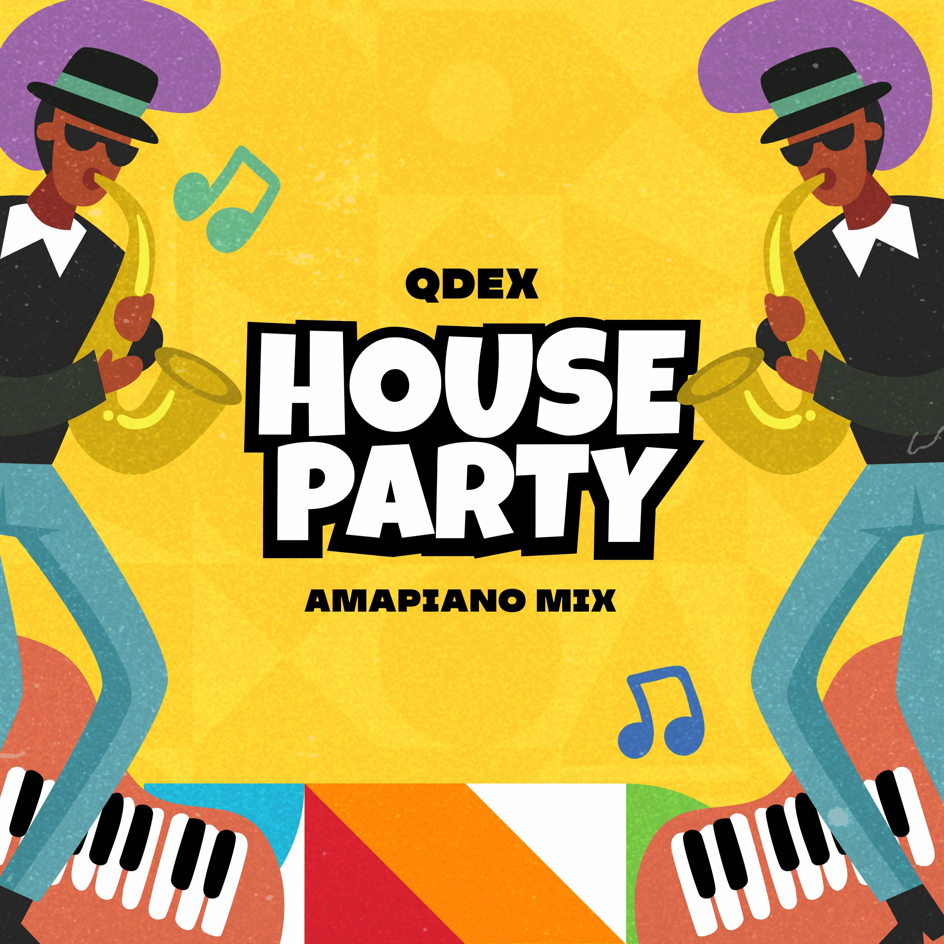 Qdex House Party 001 2023 (Amapiano, Afrobeats, Edits) episode artwork
