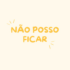Não Posso Ficar