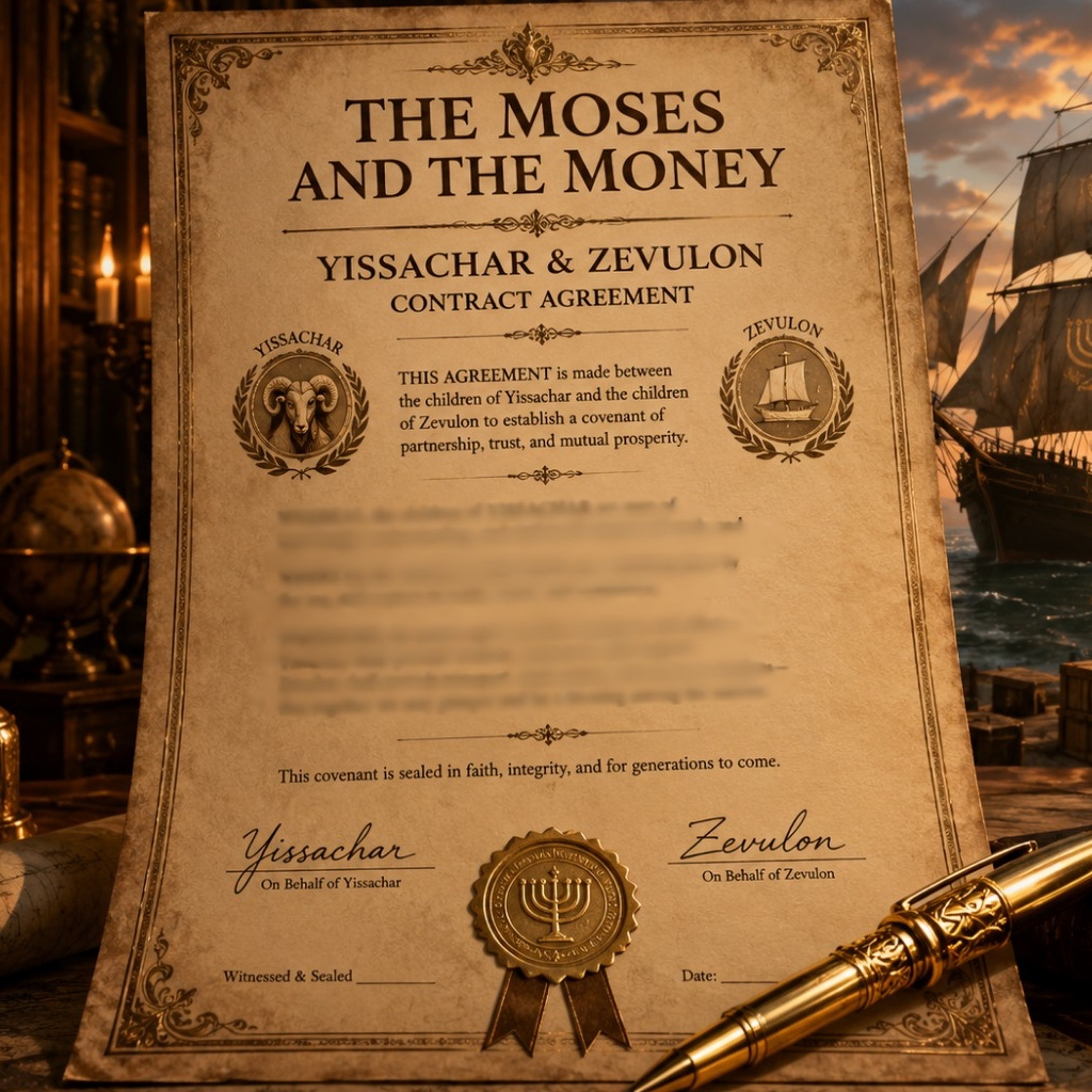 The Moses & The Money: הסכם יששכר זבולון.m4a episode artwork