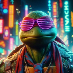 Neon Night-Riders - TMNT IV: Turtles in Time (OS Cover)
