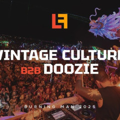 Vintage Culture & Doozie Live @ Long Feng Artcar, Burning Man, United States 2025-08-28 with tracklist